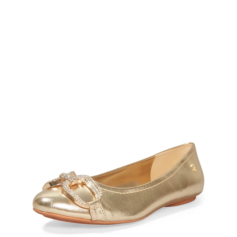 Sapatilha metallic ultra ouro light - vista 2 de 3