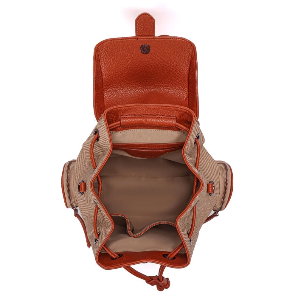 Mochila material canvas new safari - vista 6 de 8
