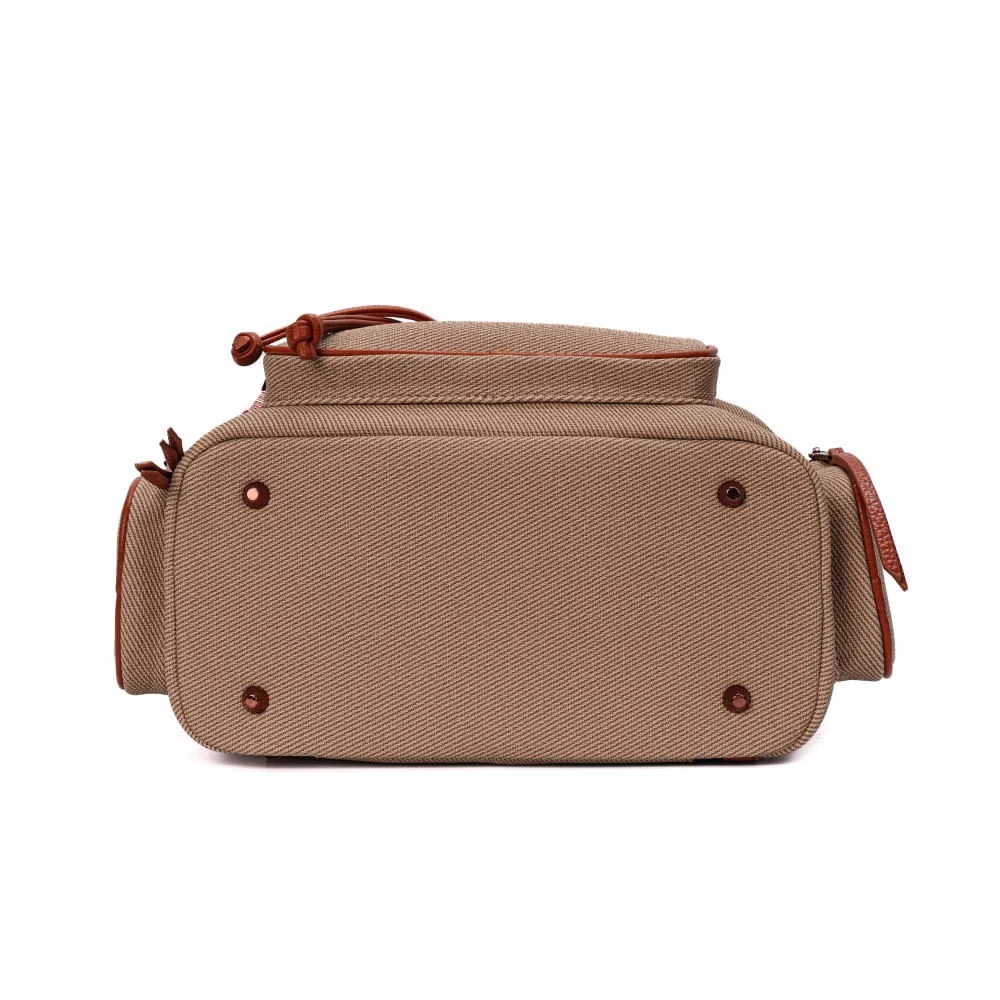 Mochila material canvas new safari - vista 7 de 8