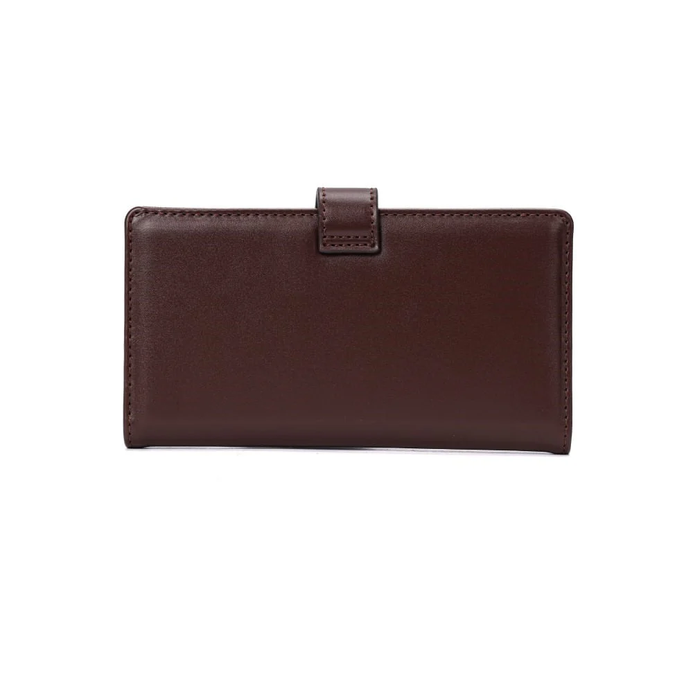 Carteira material soft dark cocoa 2 - vista 6 de 6