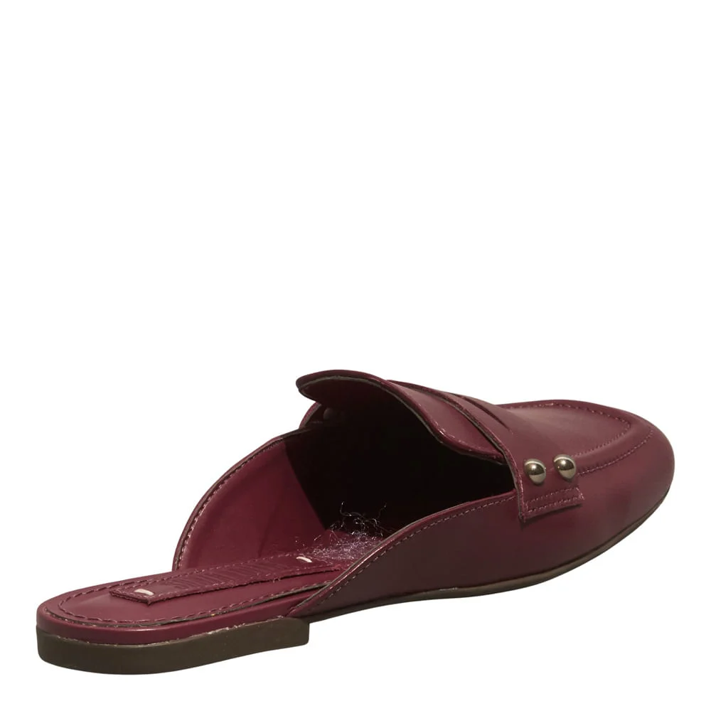 Mocassim Mule Couro Nobre Soft New Ruby - vista 4 de 4