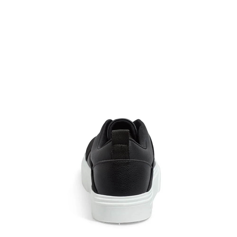 Tênis Slip On Floater Lux Preto - vista 4 de 5