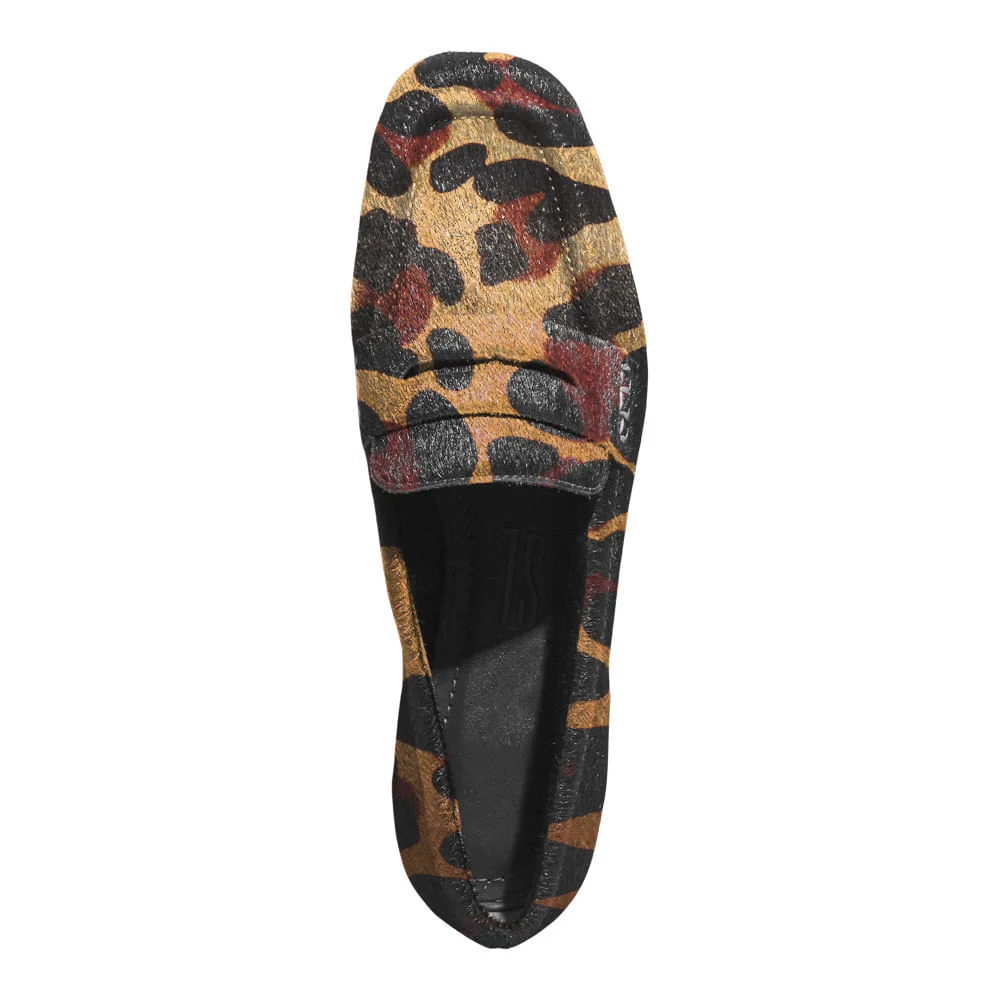 Mocassim Estampa Animal Print Onça - vista 4 de 4