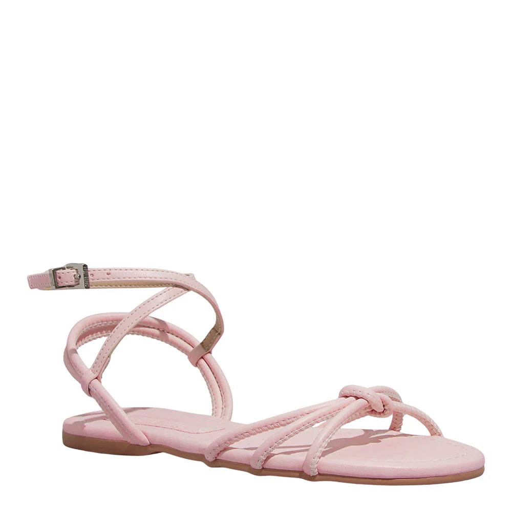 Rasteira Napa Soft Nude - vista 2 de 4