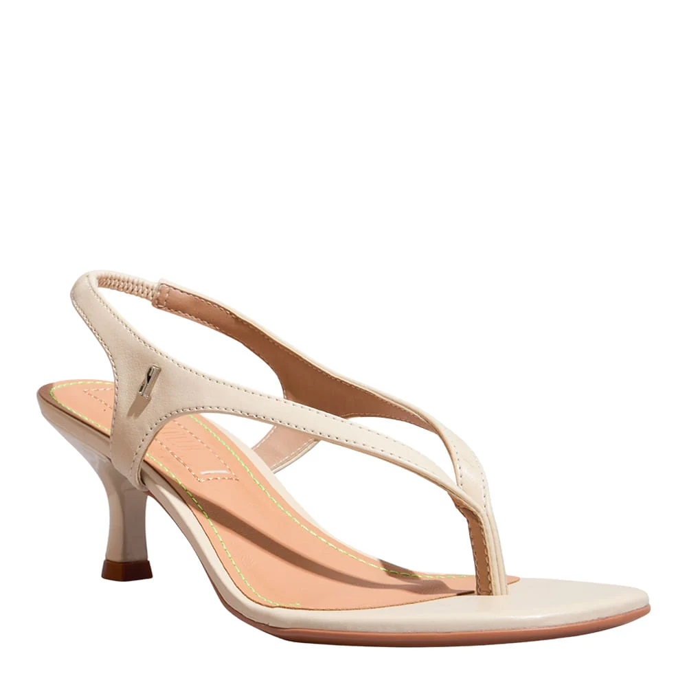 Sandália Thong Napa Soft Off White Angelical - vista 2 de 4