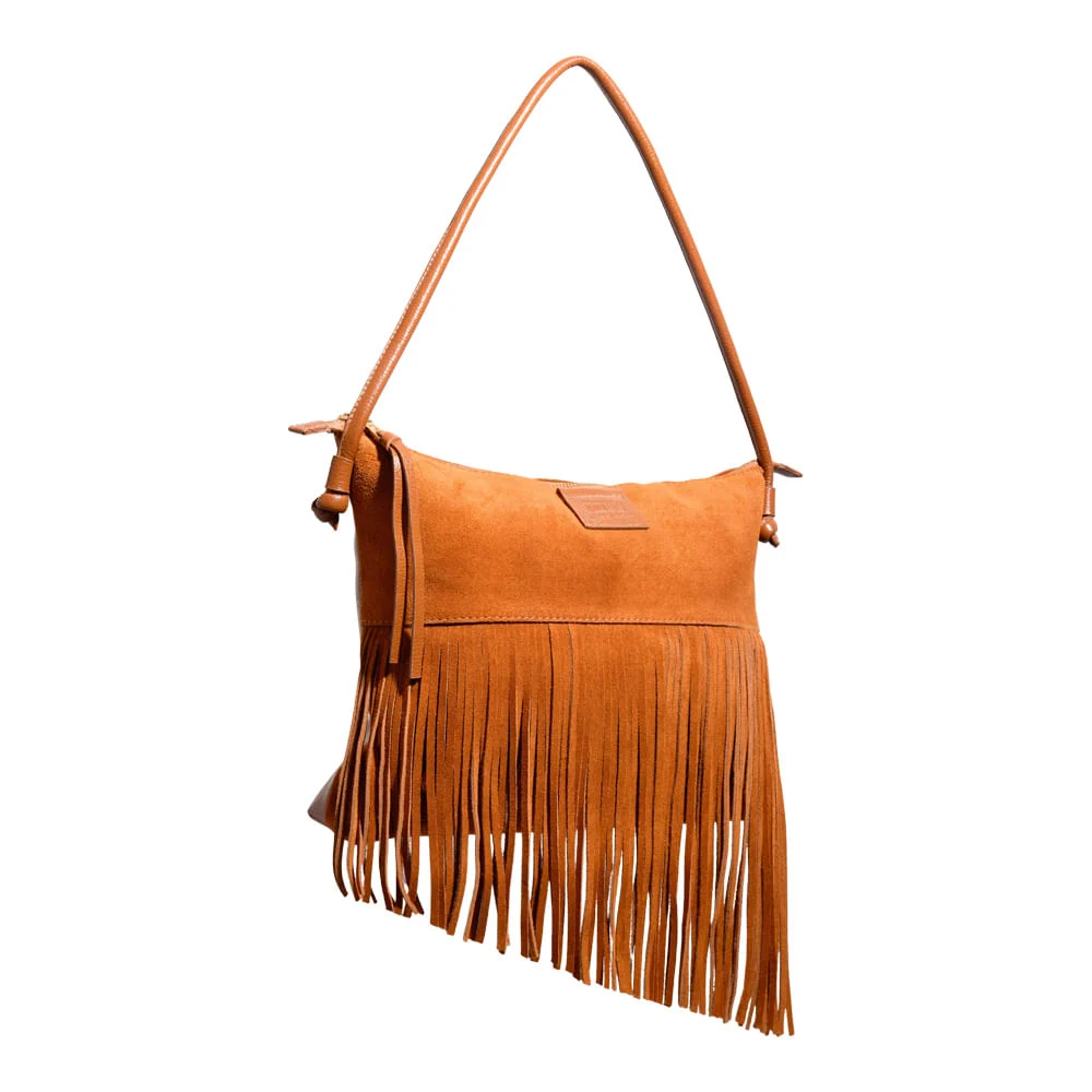 Clutch Couro Camurça Safari - vista 2 de 3