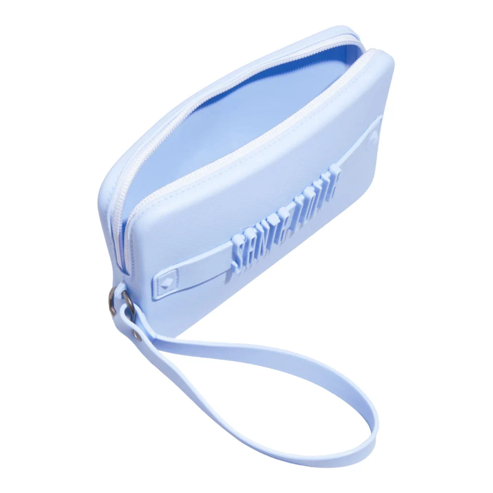 Clutch Borracha Azul Bebe - vista 2 de 2
