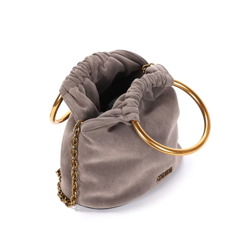 Bolsa P Material Camurça Fog - vista 3 de 3