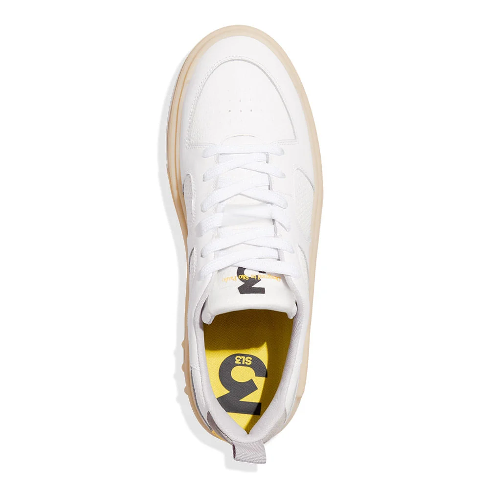 Tênis Masculino Napa Italia Branco - vista 5 de 5