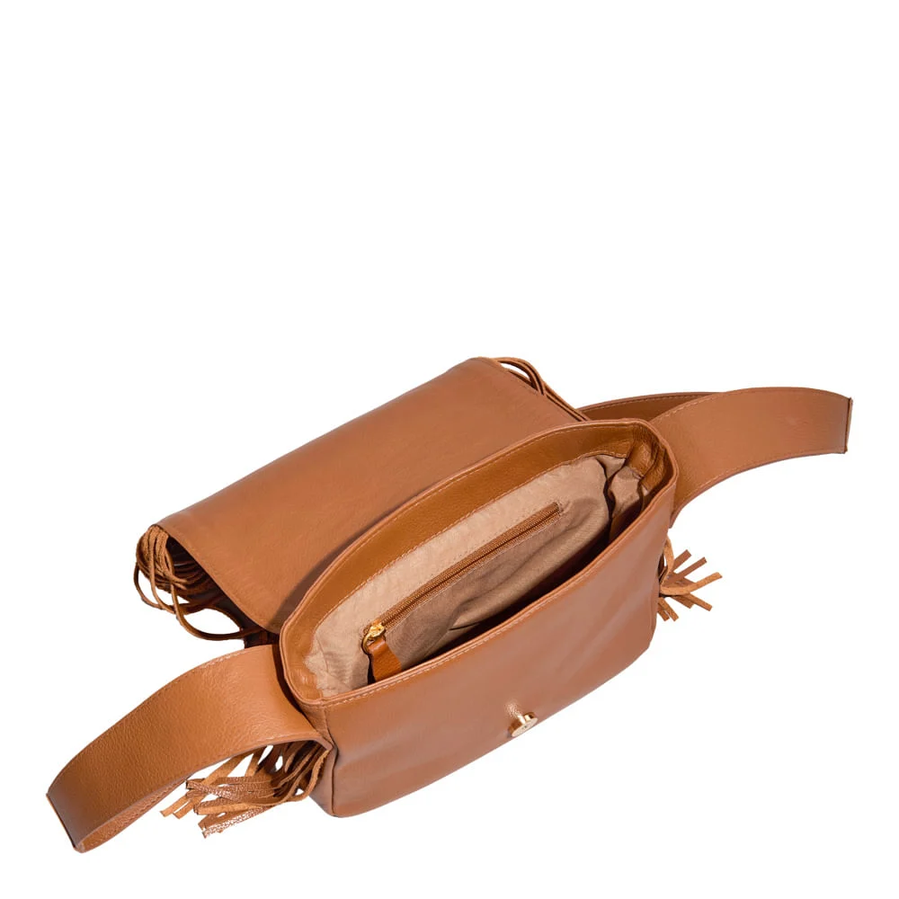 Bolsa M Couro Floater Safari - vista 3 de 3