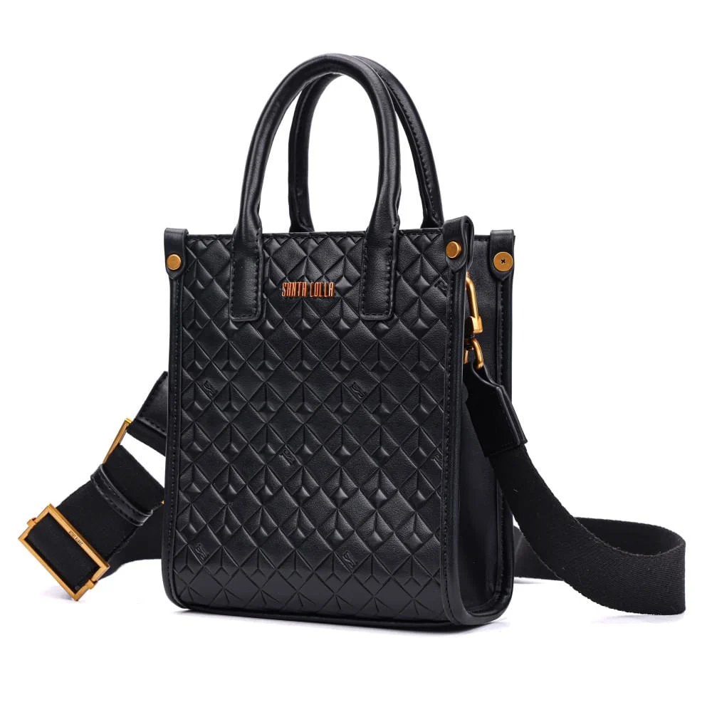Bolsa P Material Soft Preto - vista 3 de 7