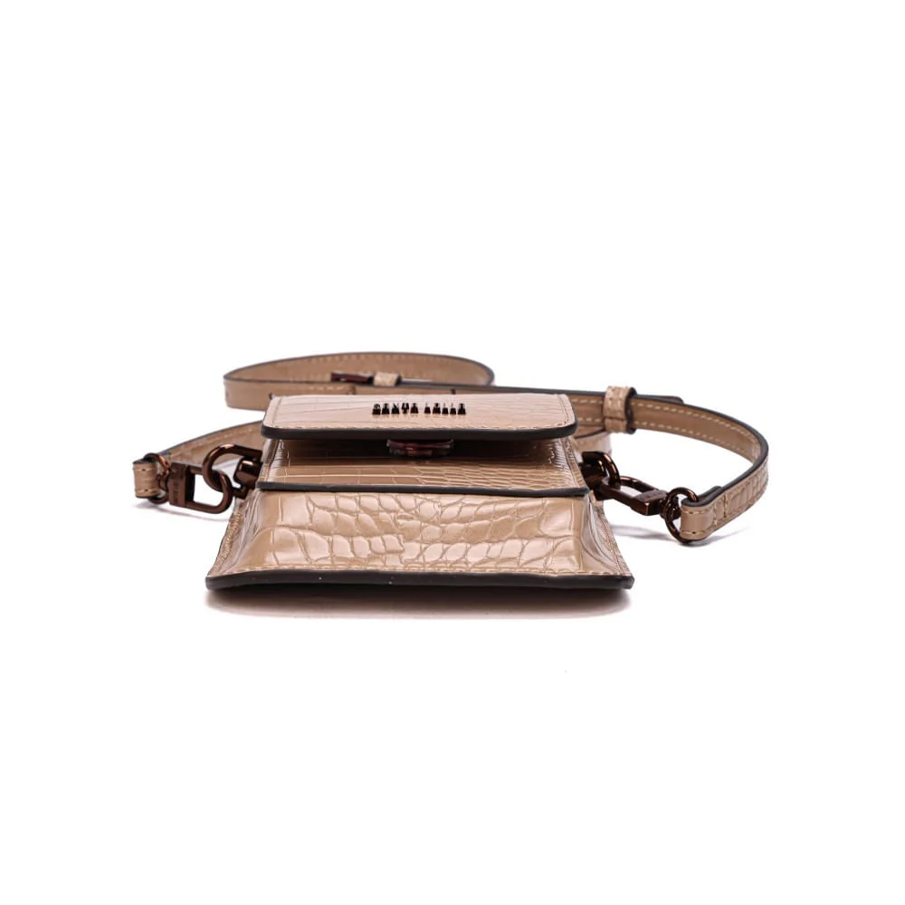 Carteira Material Croco New Sand - vista 6 de 7