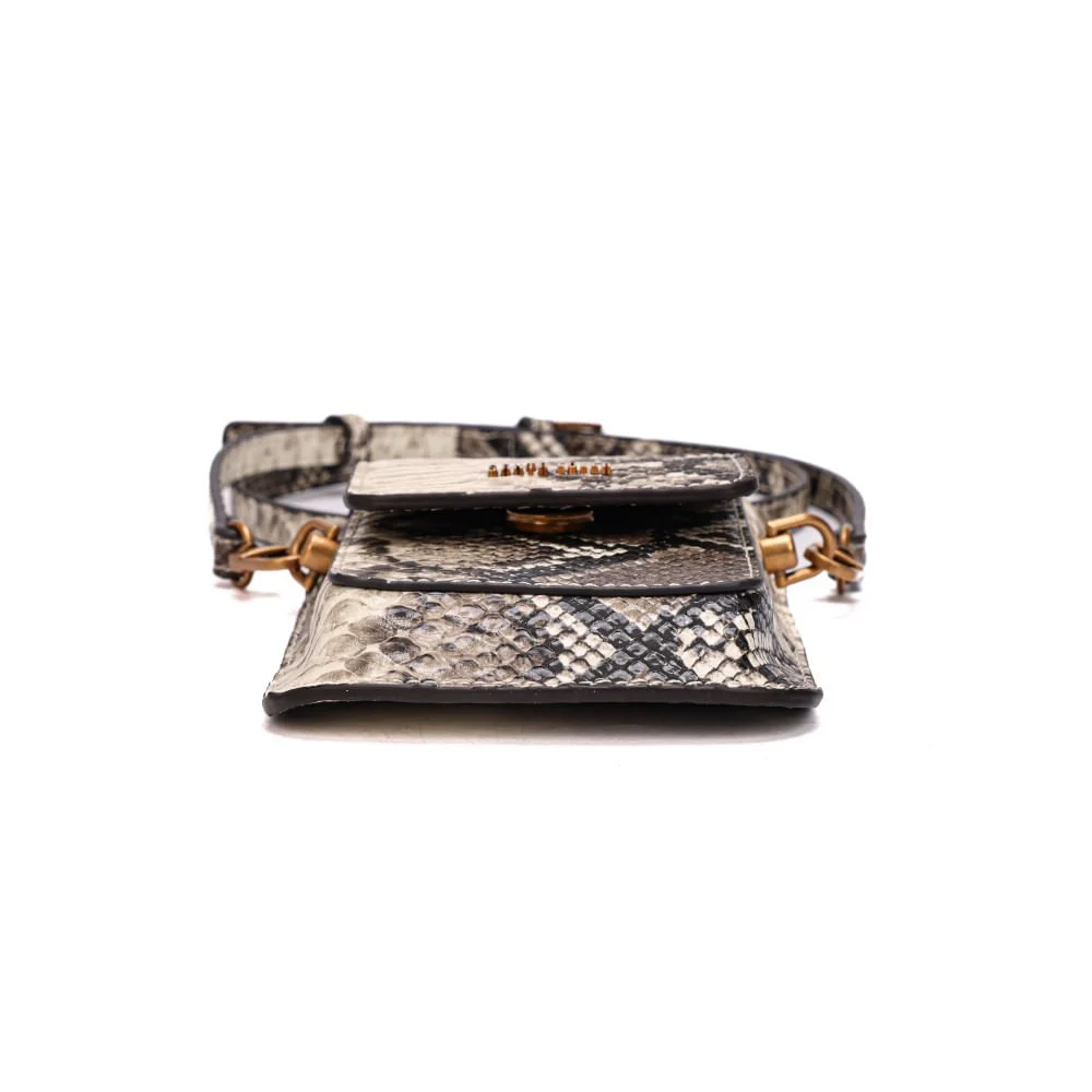 Bolsa Porta Celular Animal Print Estampa Cobra Alça Transversal - vista 6 de 7