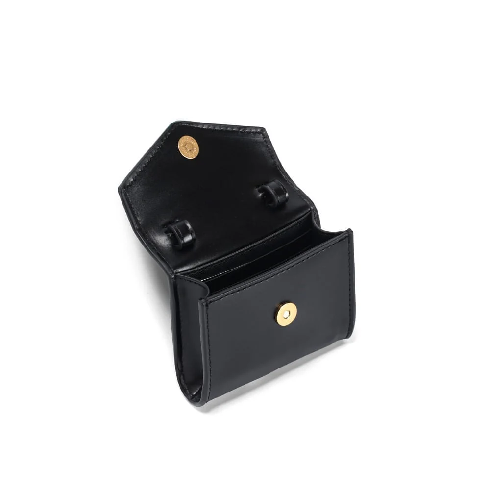 Porta Cartão Material Soft Preto - vista 3 de 3