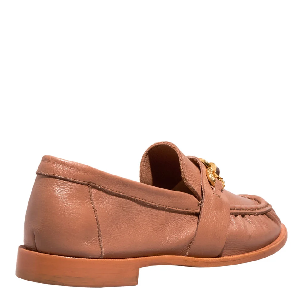 Mocassim Couro Confort Mocha - vista 3 de 4