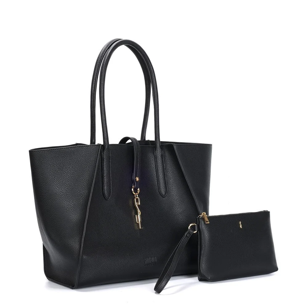 Shopper Material Floater Preto - vista 2 de 4