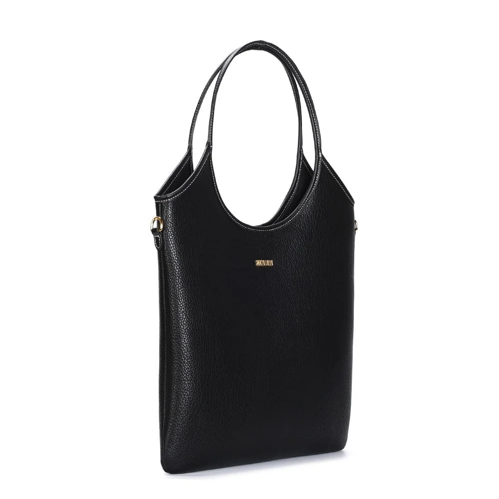 Shopper Material Floater Preto - vista 2 de 3