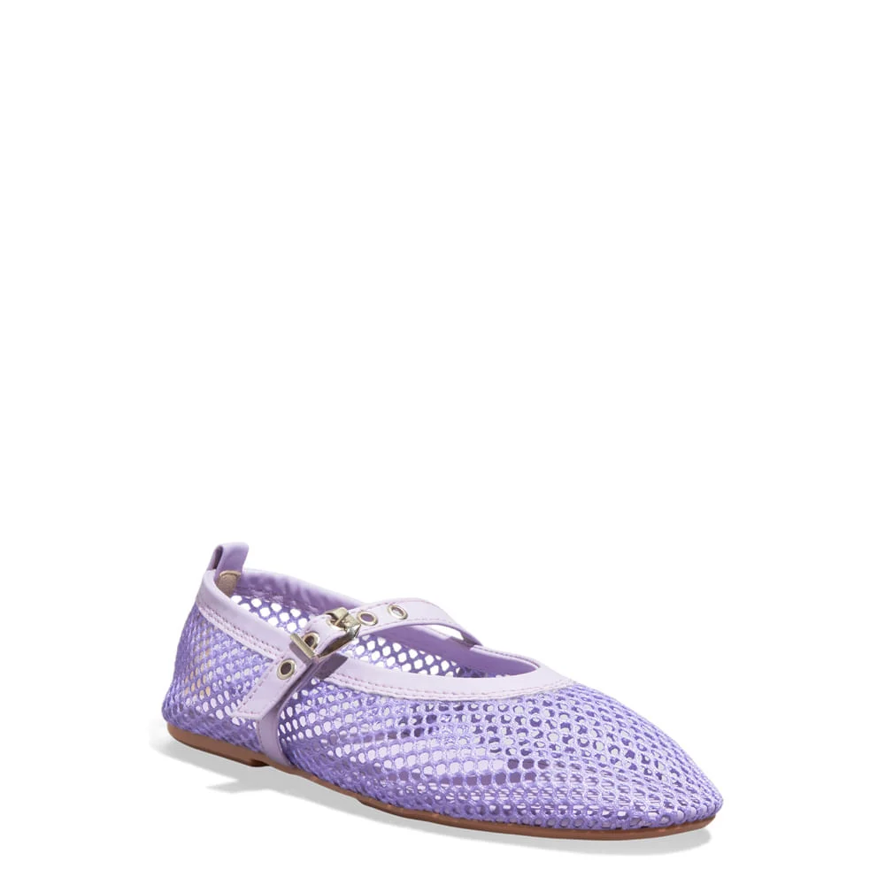 Sapatilha Boneca Tela Lotus Roxo - vista 2 de 4