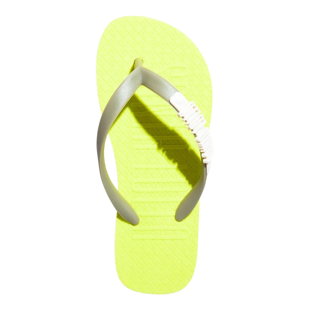 Flip Flop Borracha Amarelo Lime Fluor - vista 4 de 4