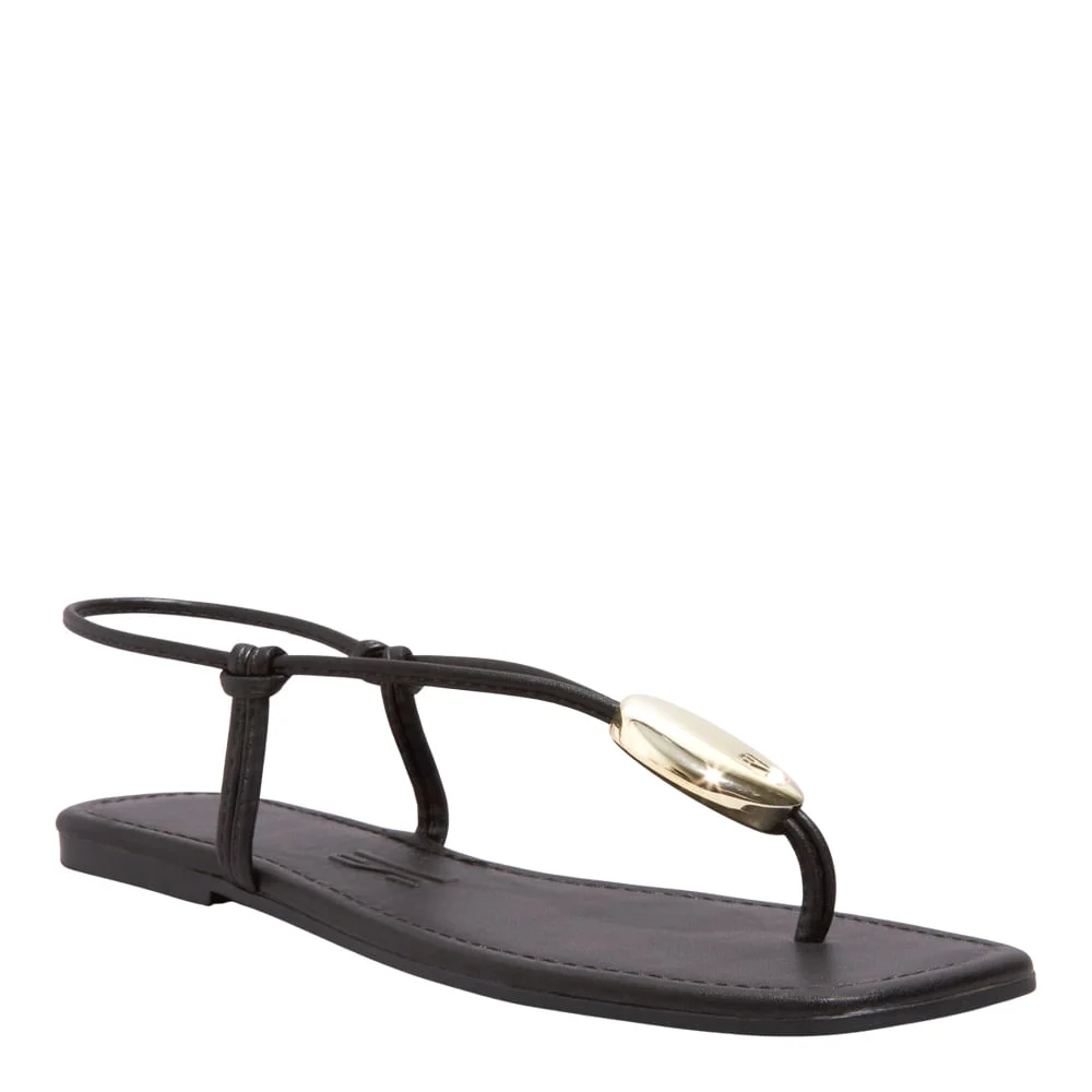Rasteira Napa Soft Preto - vista 2 de 5