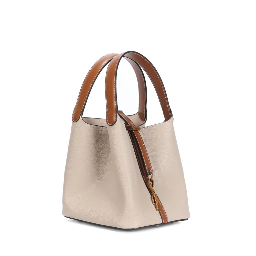 Bolsa Bucket Média Estruturada Floater Marfim - vista 2 de 3