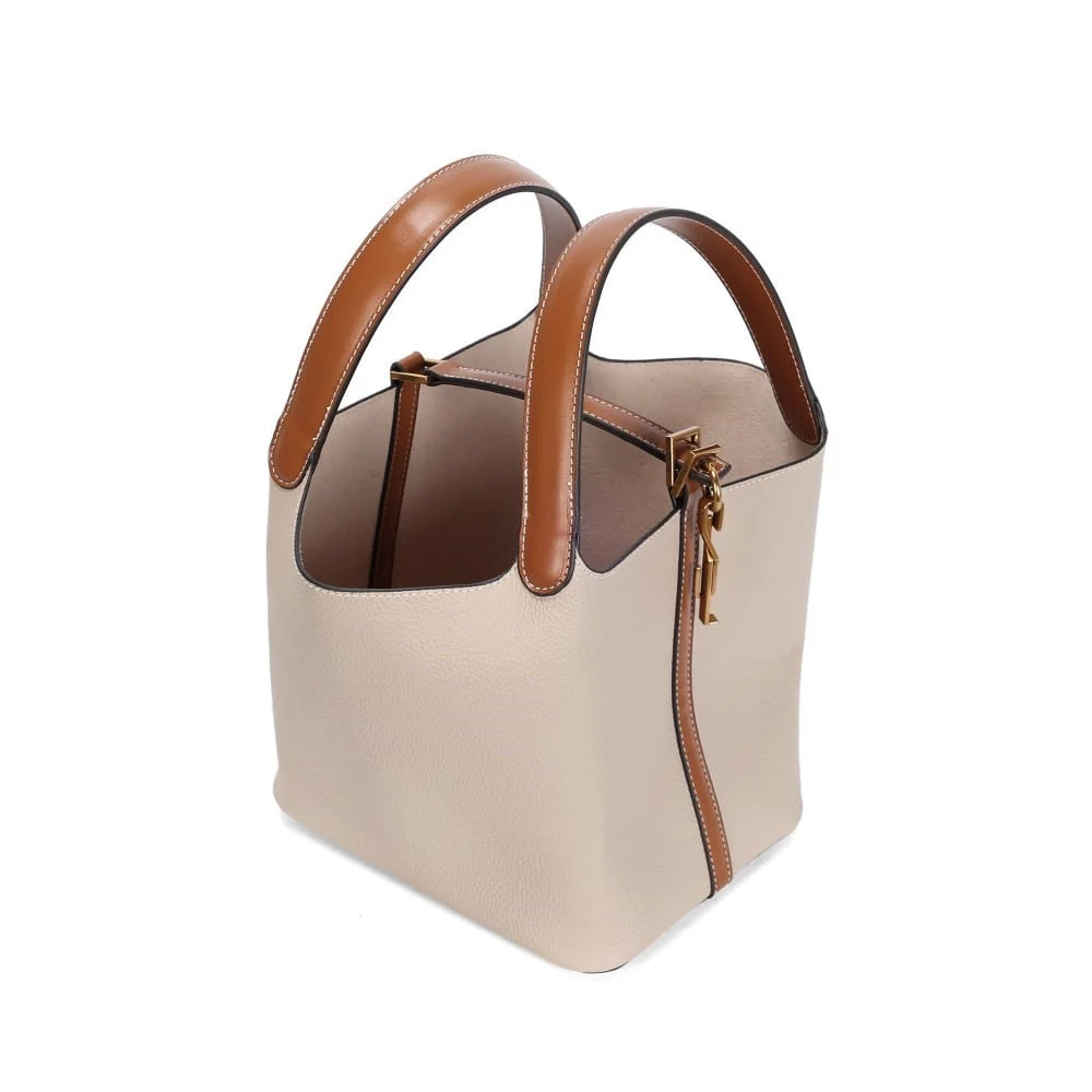 Bolsa Bucket Média Estruturada Floater Marfim - vista 3 de 3