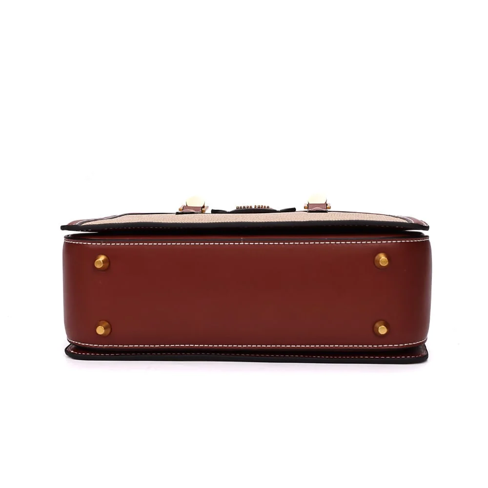 Bolsa Tote Canvas Marfim Transversal - vista 6 de 7