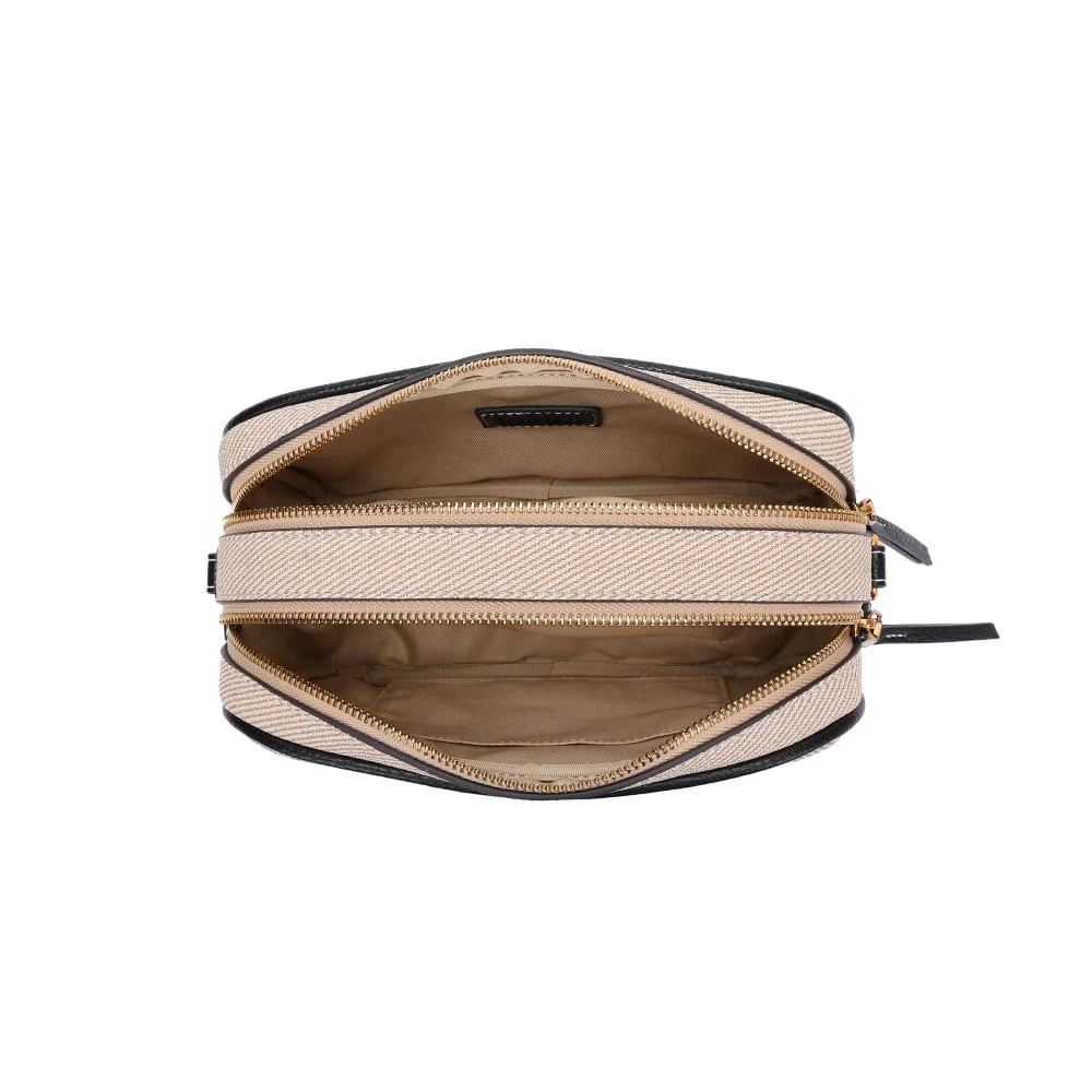 Bolsa Camera Bag Canvas Bege Transversal - vista 5 de 5