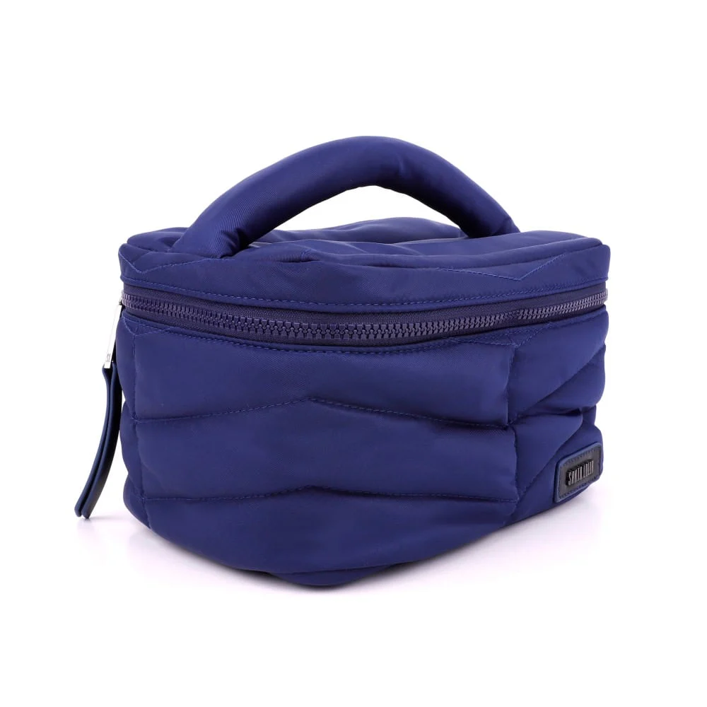 Necessaire Frasqueira Nylon Azul Marinho - vista 2 de 5