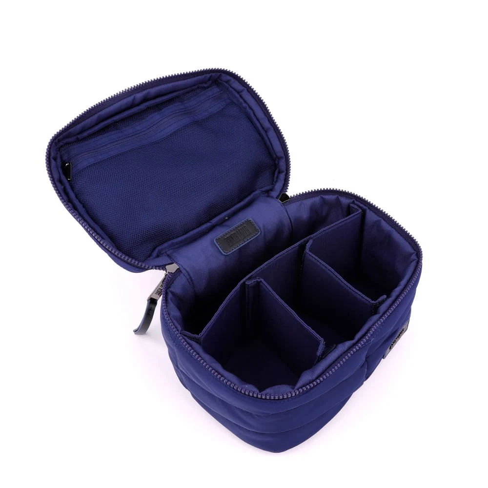 Necessaire Frasqueira Nylon Azul Marinho - vista 5 de 5