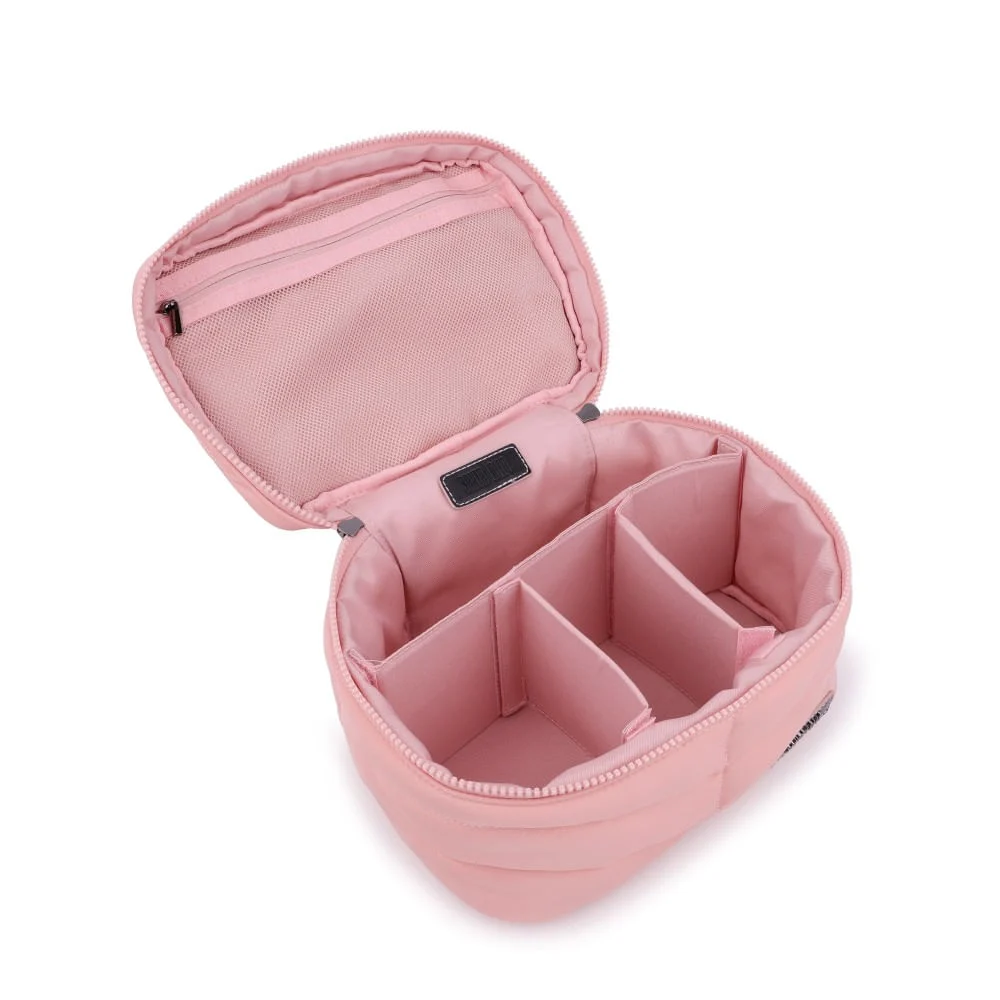 Necessaire Frasqueira Nylon Rosa Bebê - vista 5 de 5