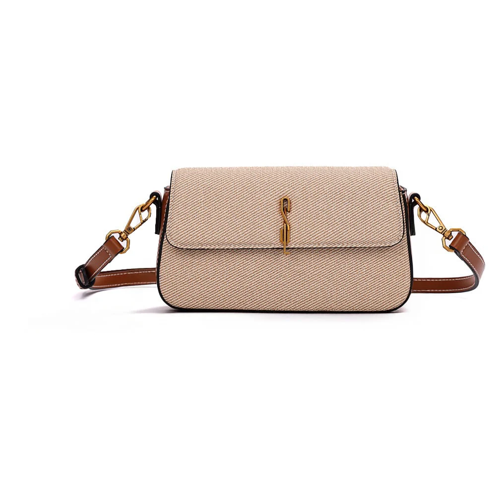 Bolsa Canvas Bege Transversal - vista 1 de 7