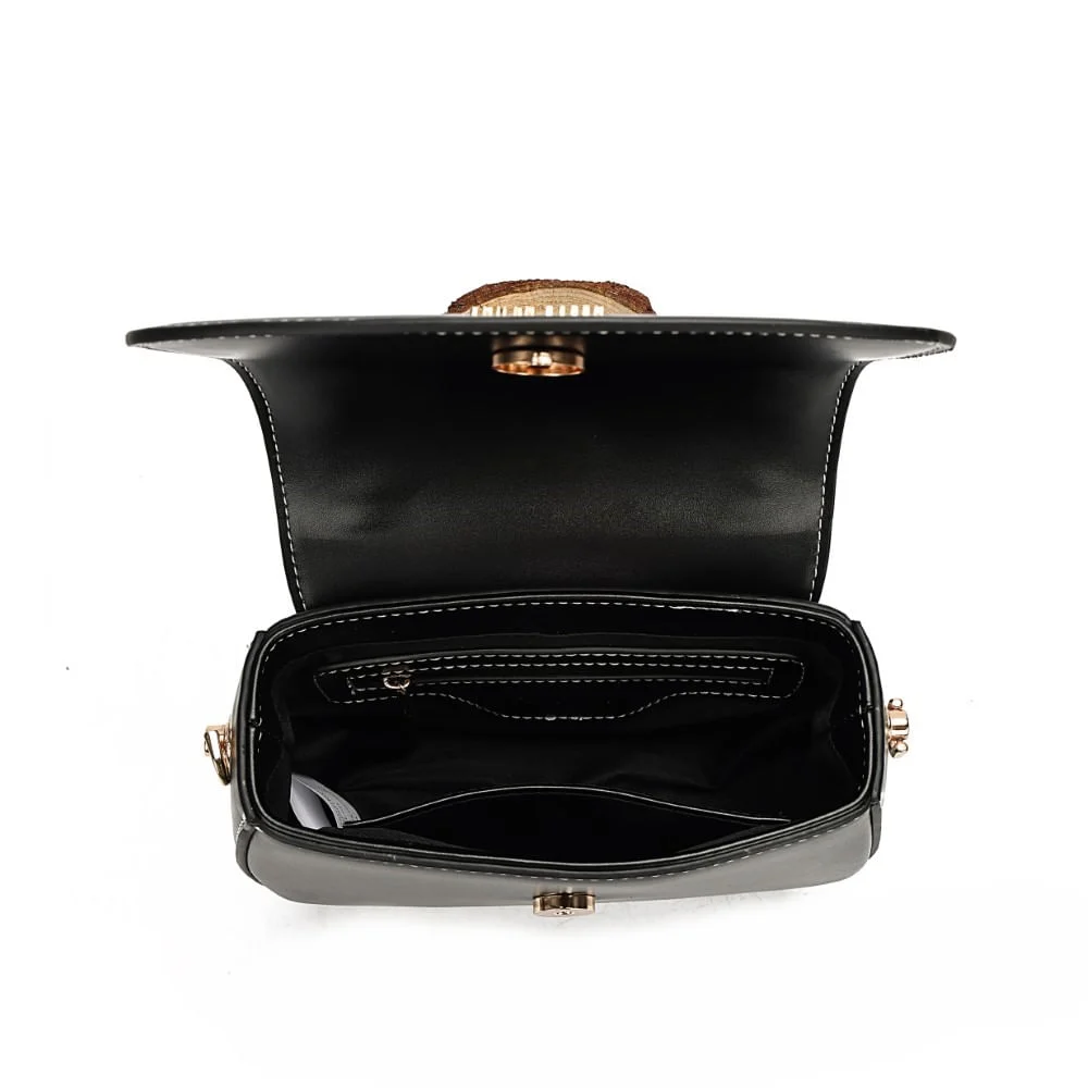 Bolsa P Material Soft Preto - vista 7 de 7