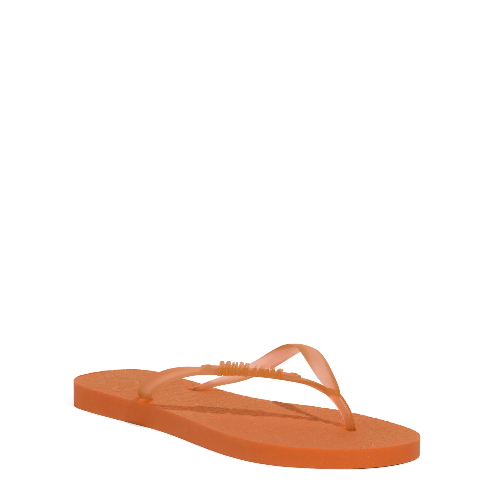 Chinelo Borracha Bico Redondo Laranja Flame - vista 2 de 4