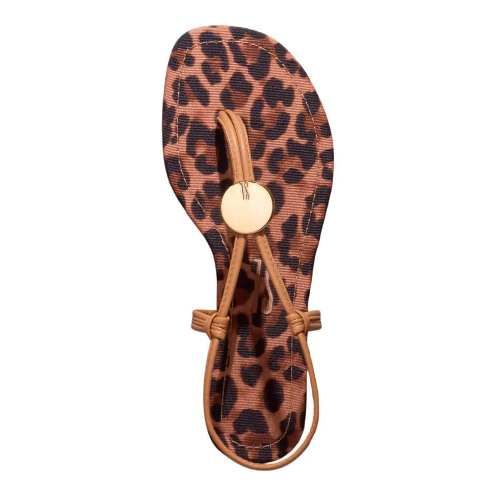 Rasteira Napa Soft Palha - vista 5 de 5