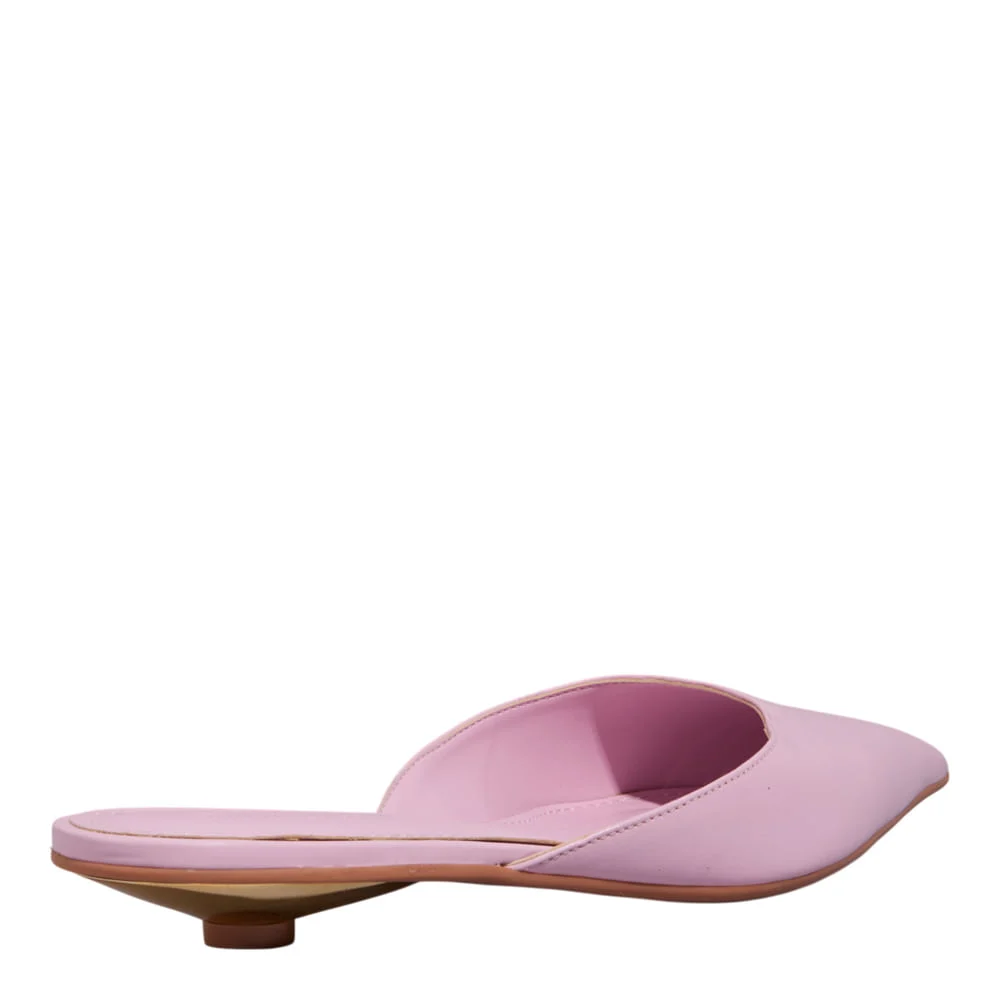 Mule Couro Nobre Soft Baby Pink - vista 3 de 4