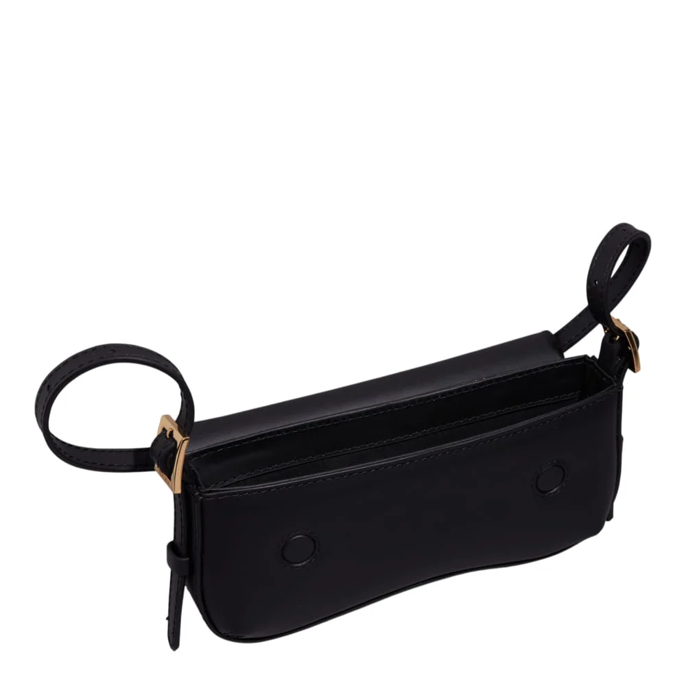 Bolsa P Couro Pelo Estampa Onca Natural - vista 3 de 3
