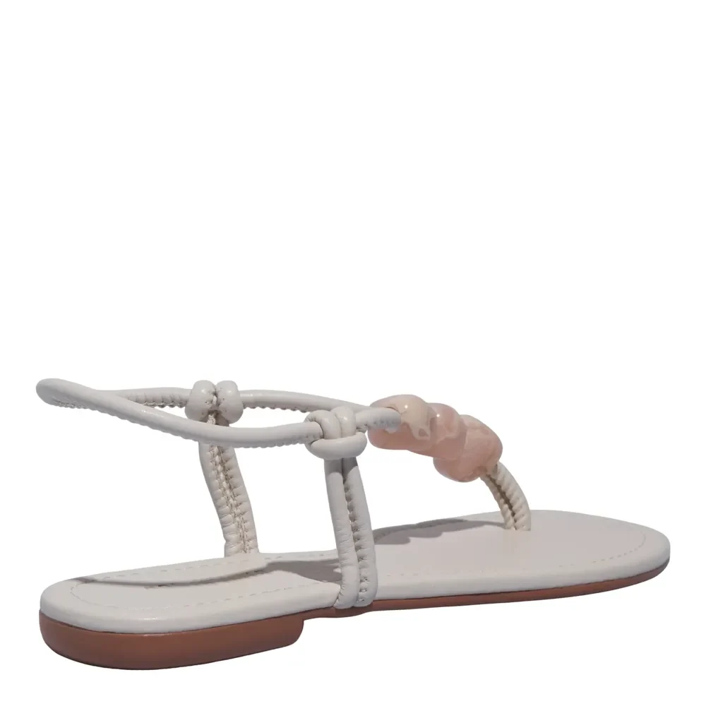 Rasteira Napa Soft Off White - vista 3 de 4