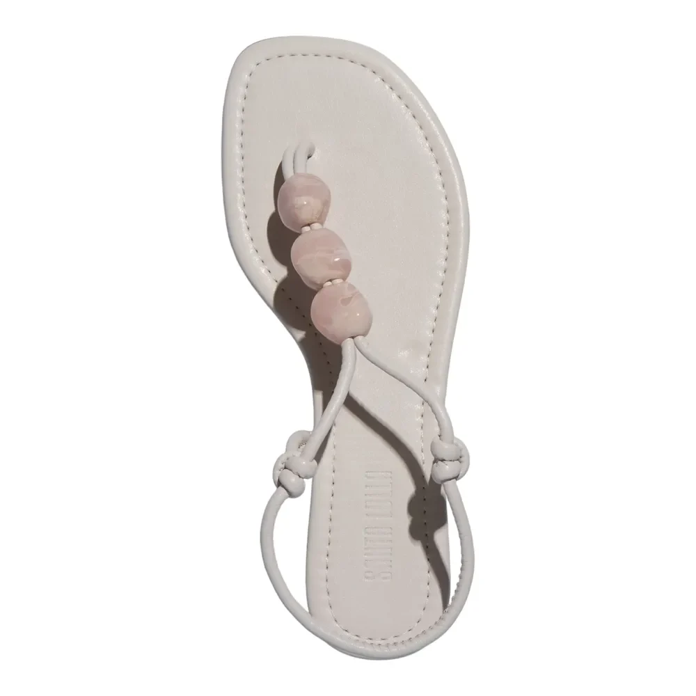 Rasteira Napa Soft Off White - vista 4 de 4