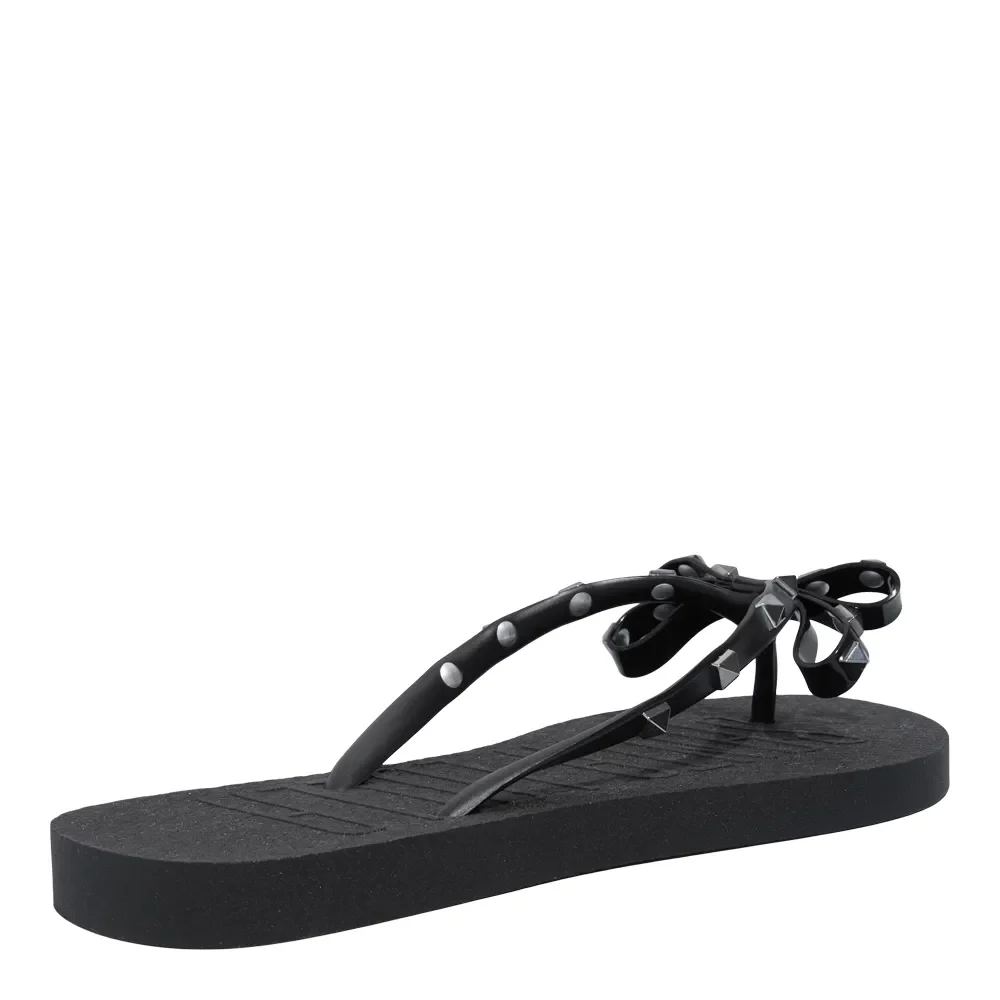 Chinelo Flip Flop Laço Borracha Preta - vista 3 de 6