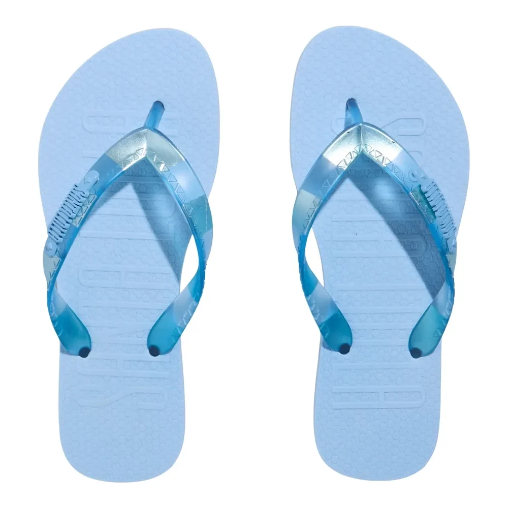 Chinelo Flip Flop Borracha Azul Bebê - vista 5 de 5