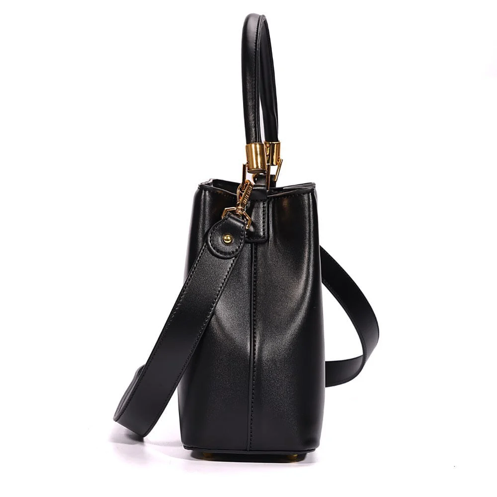 Bolsa M Material Soft Preto - vista 4 de 8