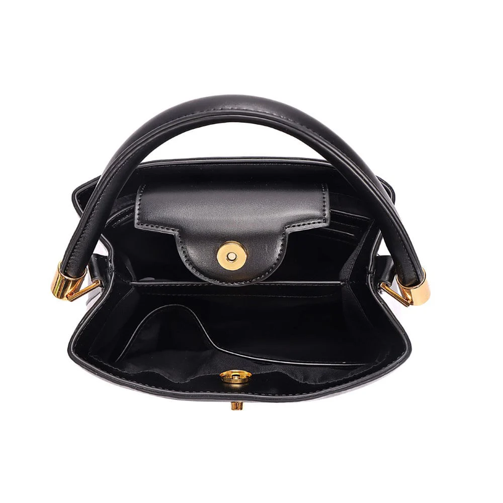 Bolsa M Material Soft Preto - vista 7 de 8