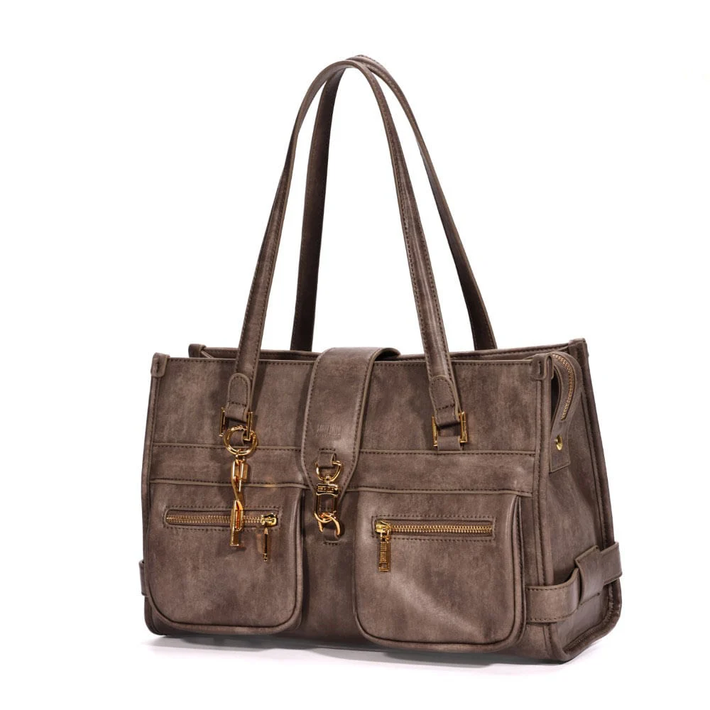 Bolsa G Material Rustico Fog - vista 2 de 7