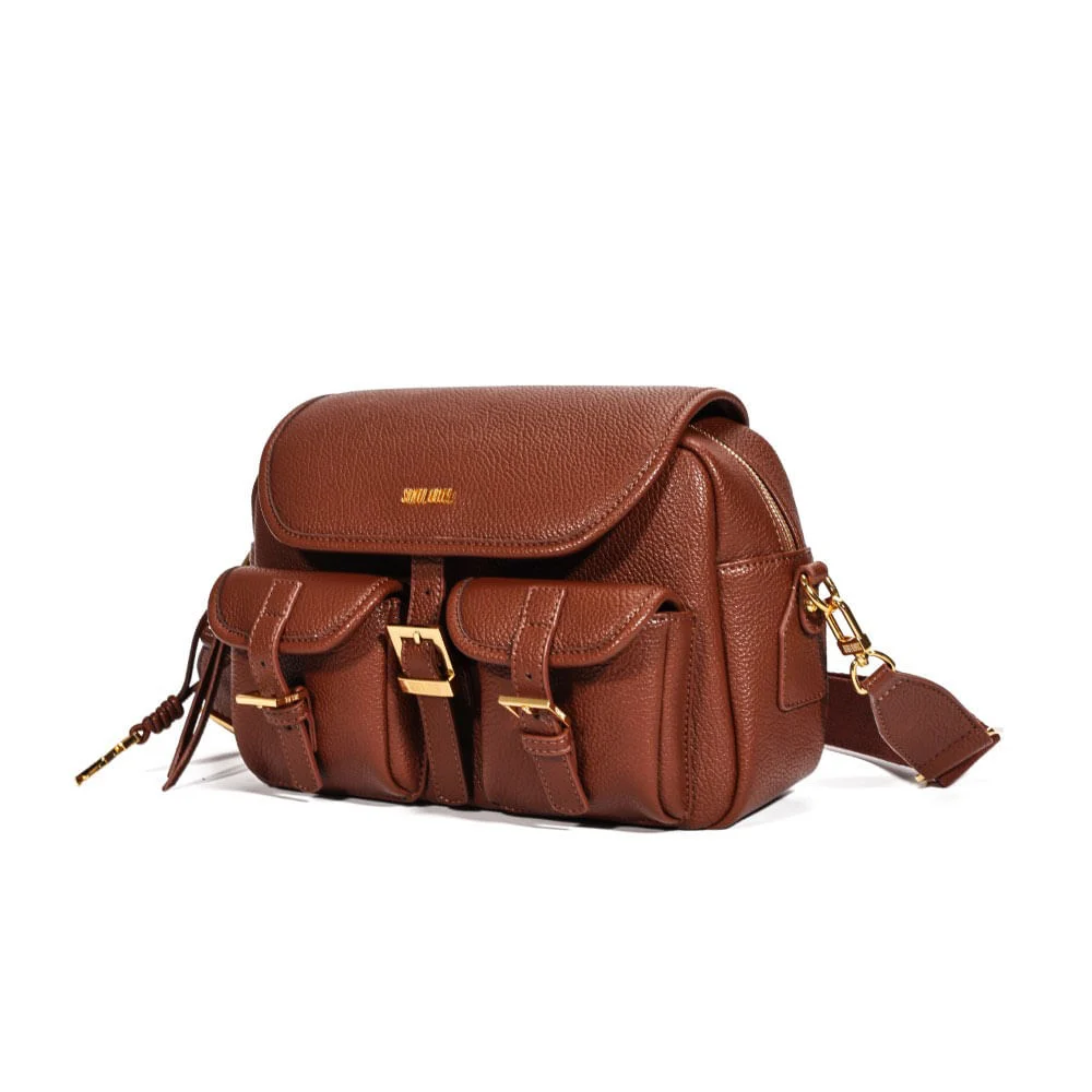 Bolsa M Material Floater Dark Cocoa - vista 3 de 7