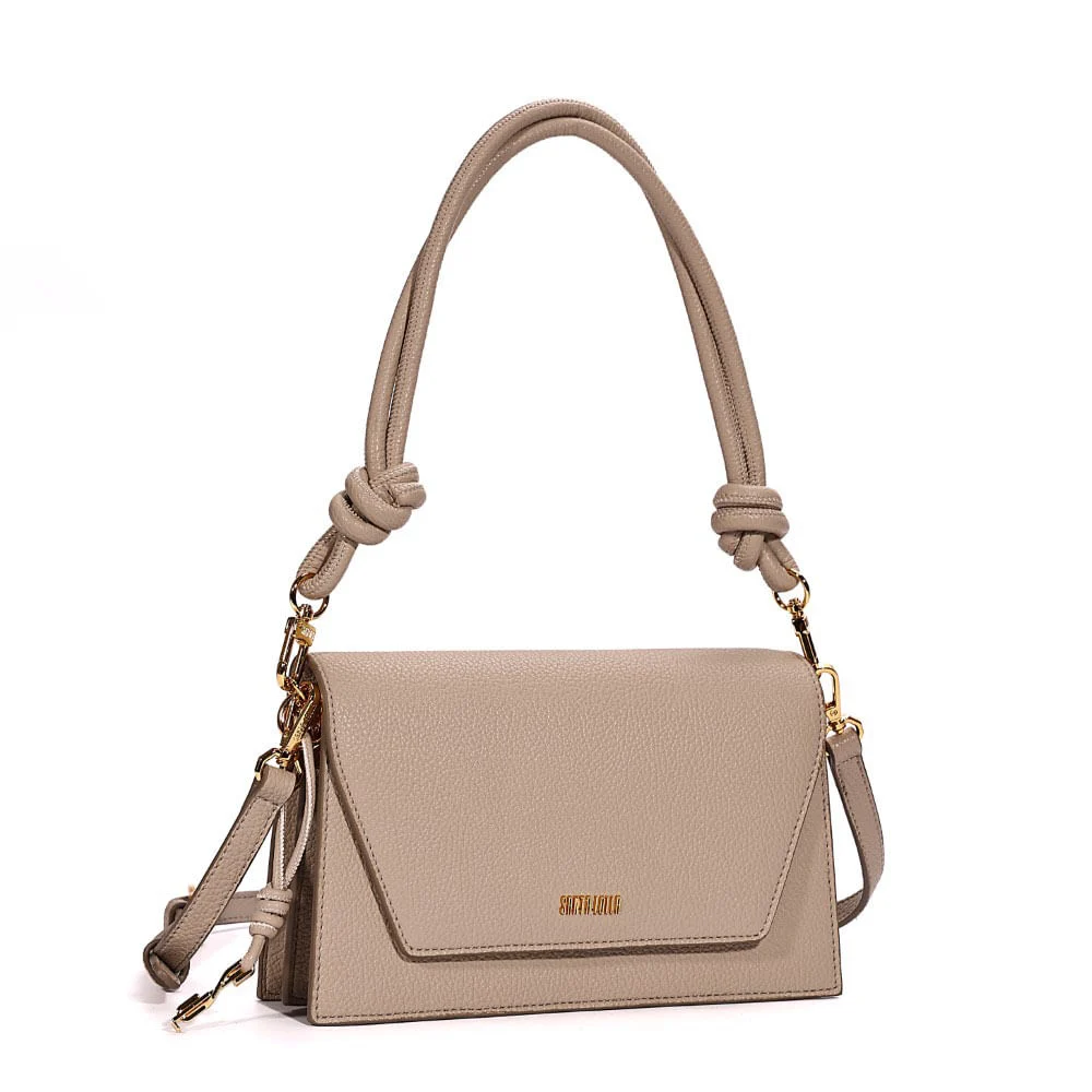 Bolsa Floater Alça De Ombro Bege Taupe - vista 2 de 7