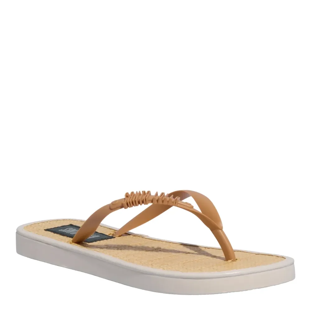 Chinelo Flip Flop Borracha Off White - vista 2 de 4