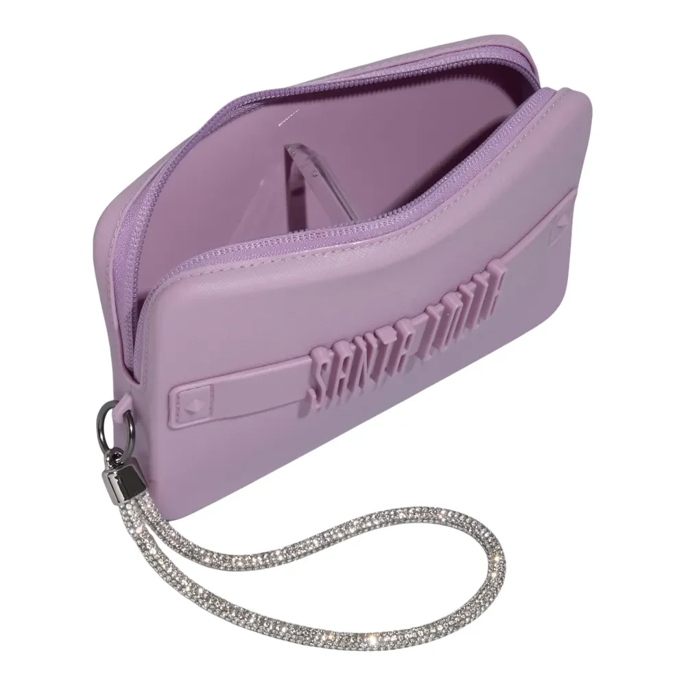 Clutch Borracha Lilas Lupine - vista 3 de 3
