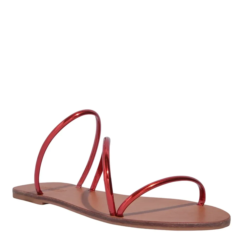 Rasteira Metallic Ultra Red - vista 2 de 4