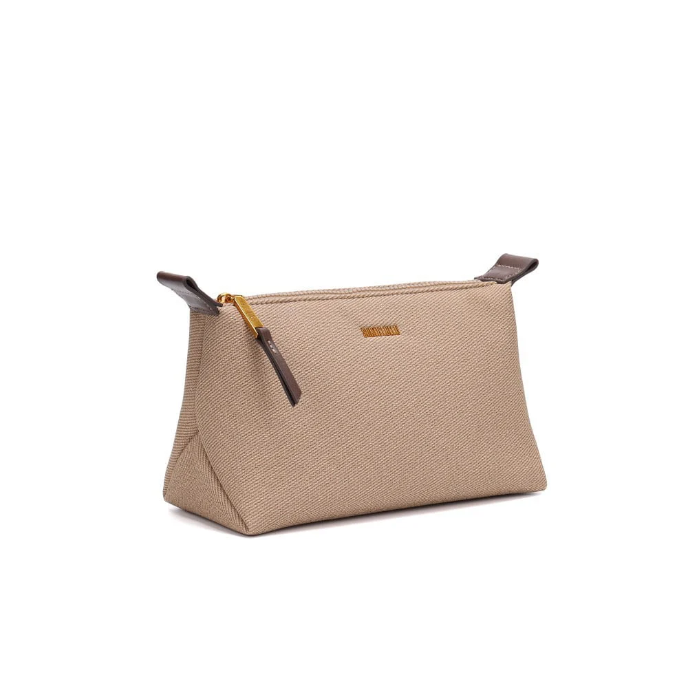Necessaire Tramado Bege - vista 2 de 5